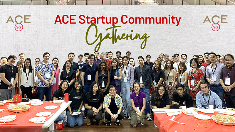 ACE.SG gathering with the startup community